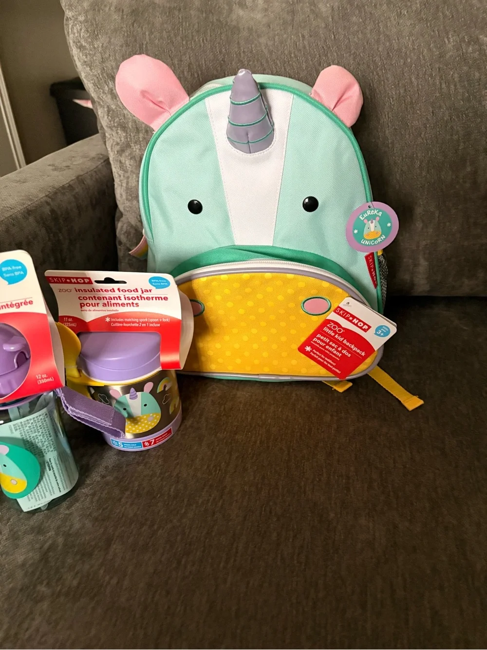 New Skip Hop Eureka the Unicorn Backpack bundle